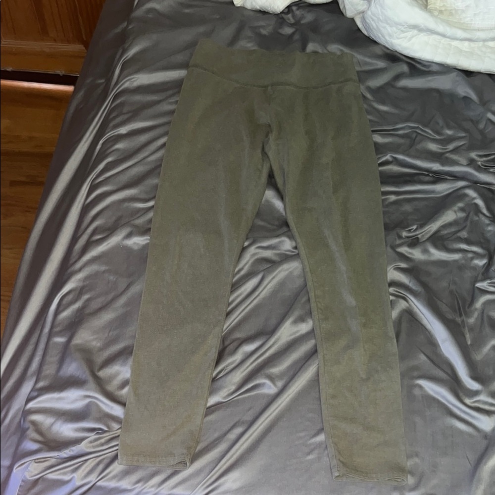 Olive Green Leggings